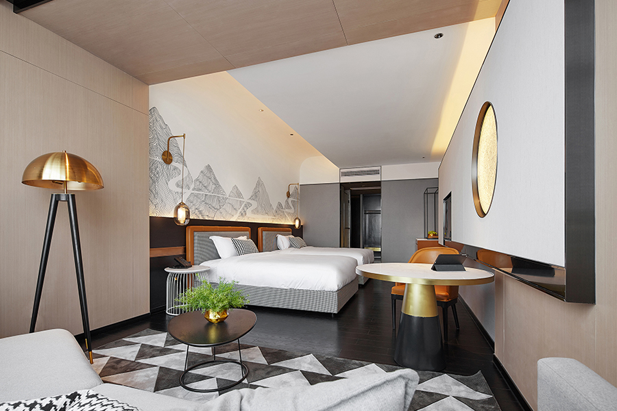 High - end luxury hotel furniture, crafting lavish & elegant atmospheres in hotel lobbies, dining halls & suites.